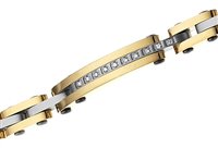 Bracelet Zancan Man in Steel Zirconia UHB047 - UHB047